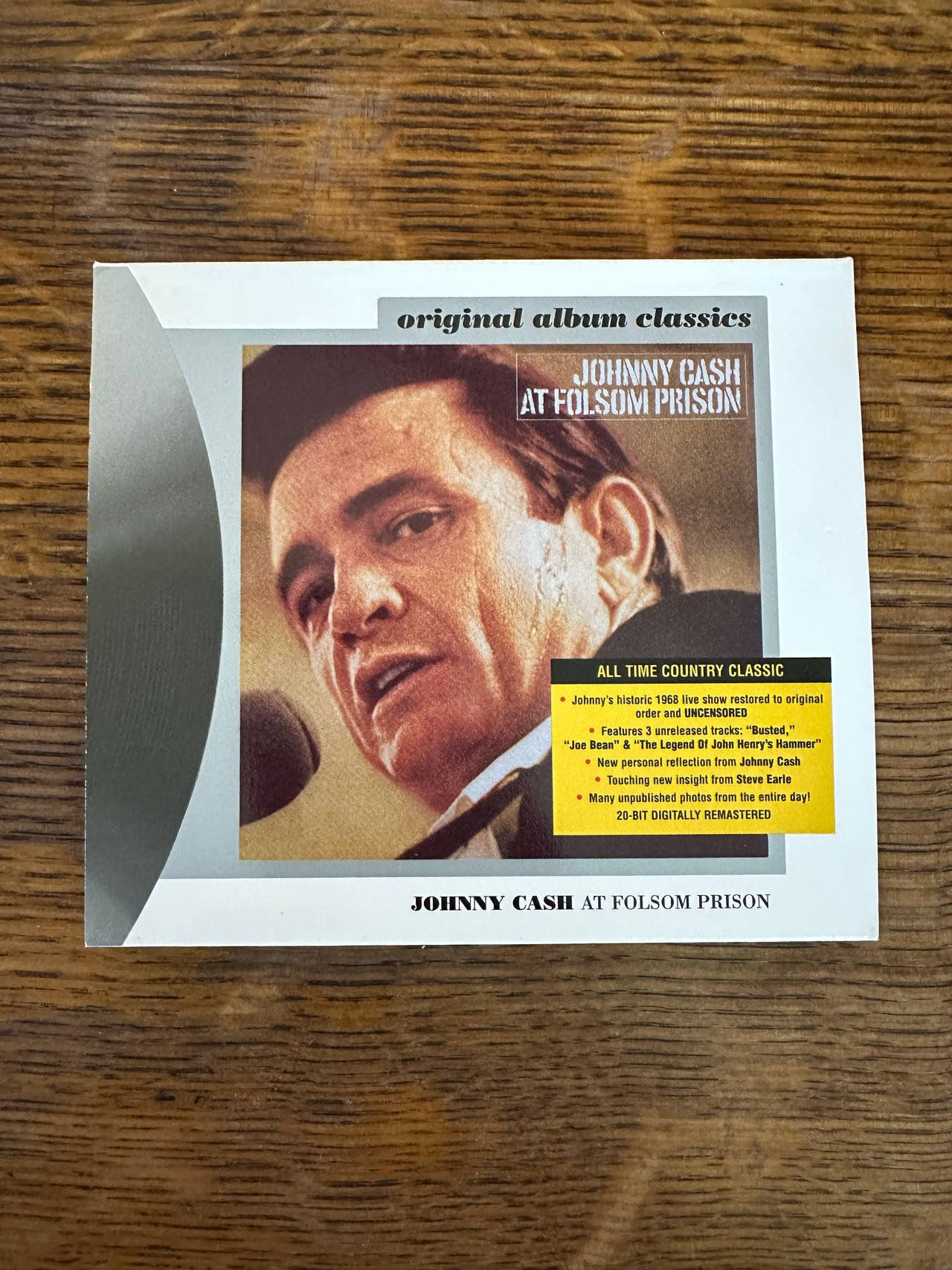 Johnny Cash - At Folsom Prison CD