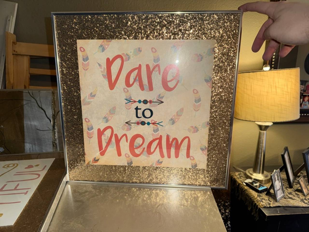 Kimberly Allen Dare to Dream 12x12 Poster Print
