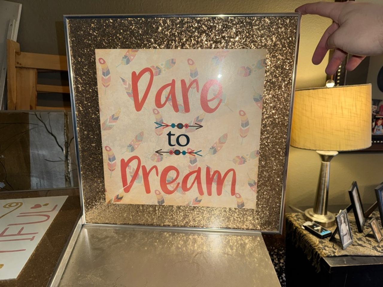 Kimberly Allen Dare to Dream 12x12 Poster Print