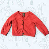 Banana Republic Baby Red Knit Cardigan - Image 1