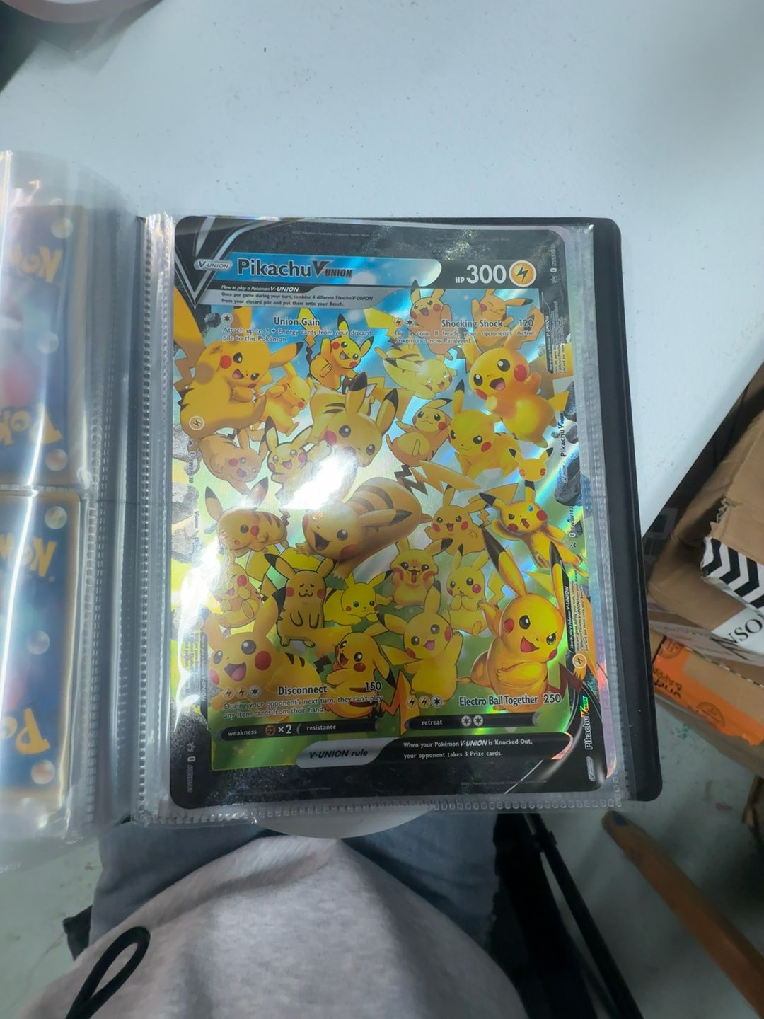 Pokemon Pikachu V-Union Jumbo Promo Card