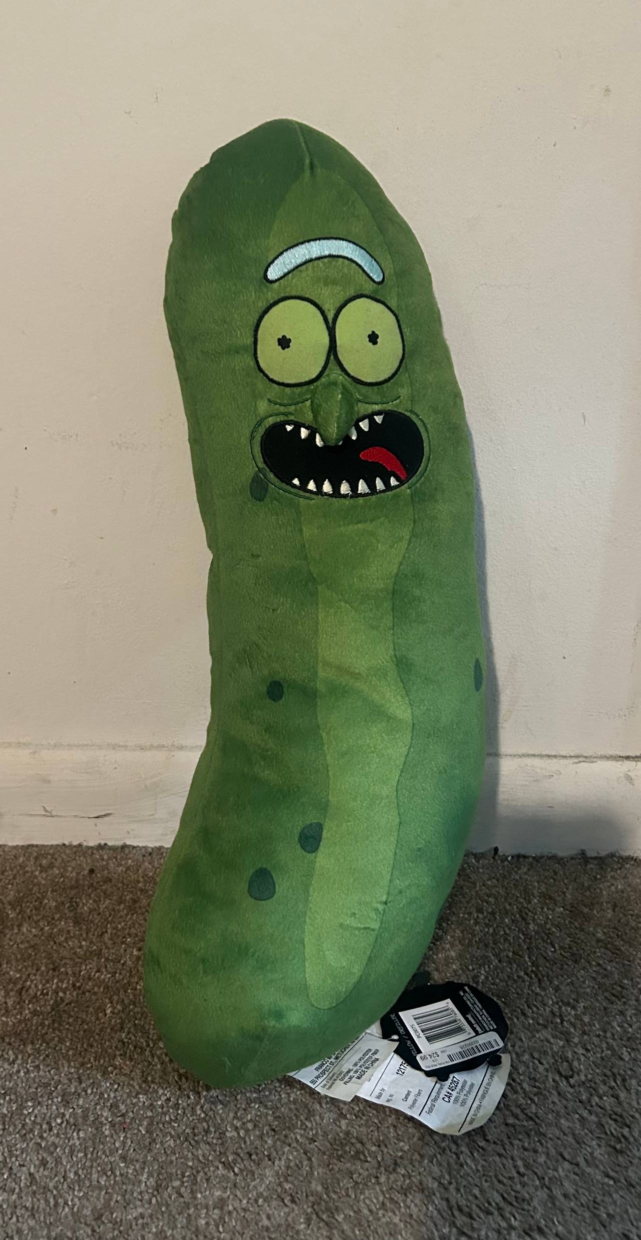 Rick and Morty Pickle Rick Plush