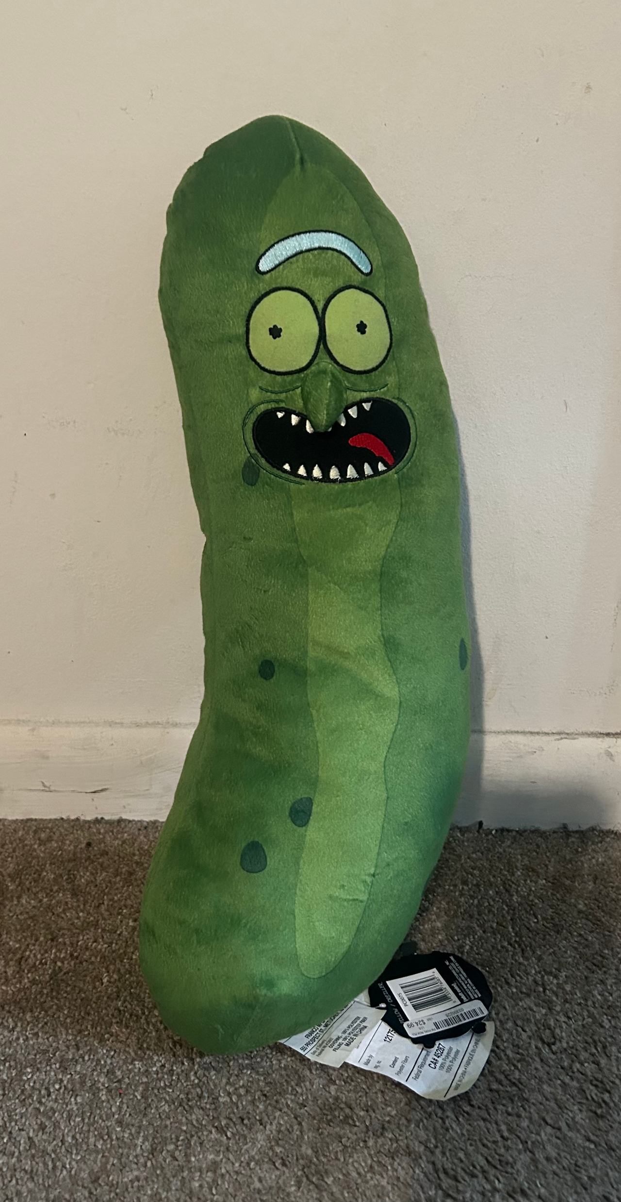 Rick and Morty Pickle Rick Plush
