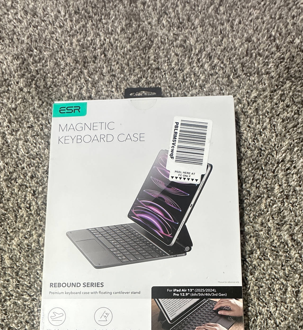ESR Rebound Magnetic Keyboard Case for iPad Air 13 / Pro 12.9