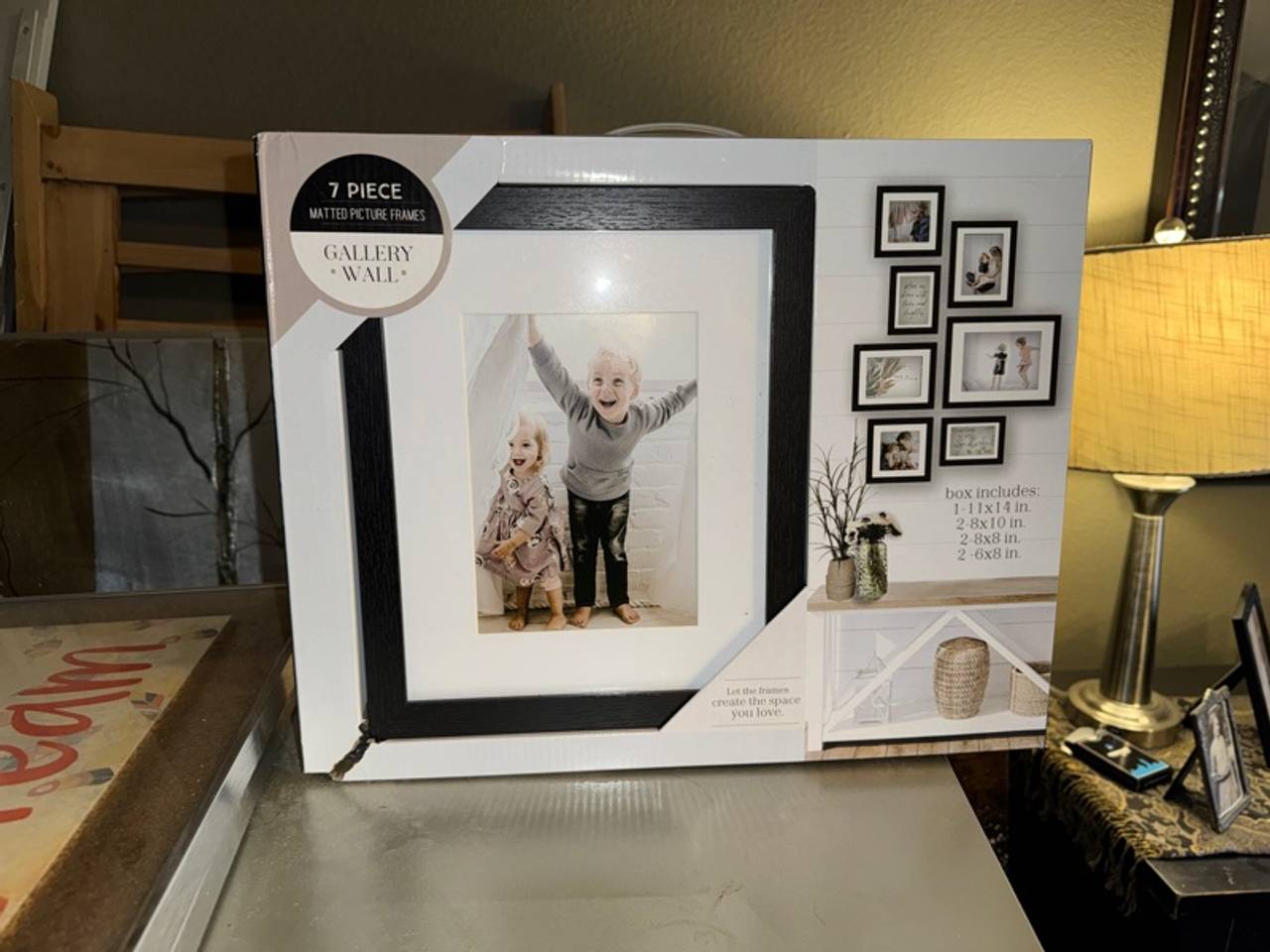 Better Homes & Gardens 5x7 Matted Black Picture Frame Set of 2