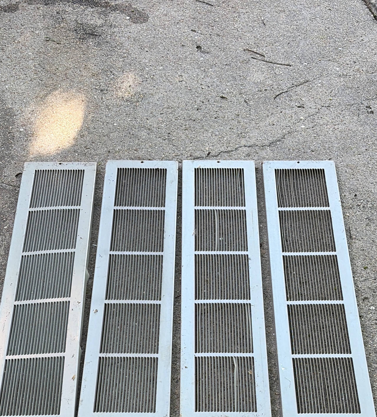 HVAC Return Air Grille Vents (Set of 4)