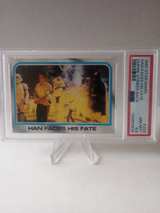 1980 Topps Star Wars Empire Strikes Back #202 Han Faces His Fate PSA 8.5 - Image 2