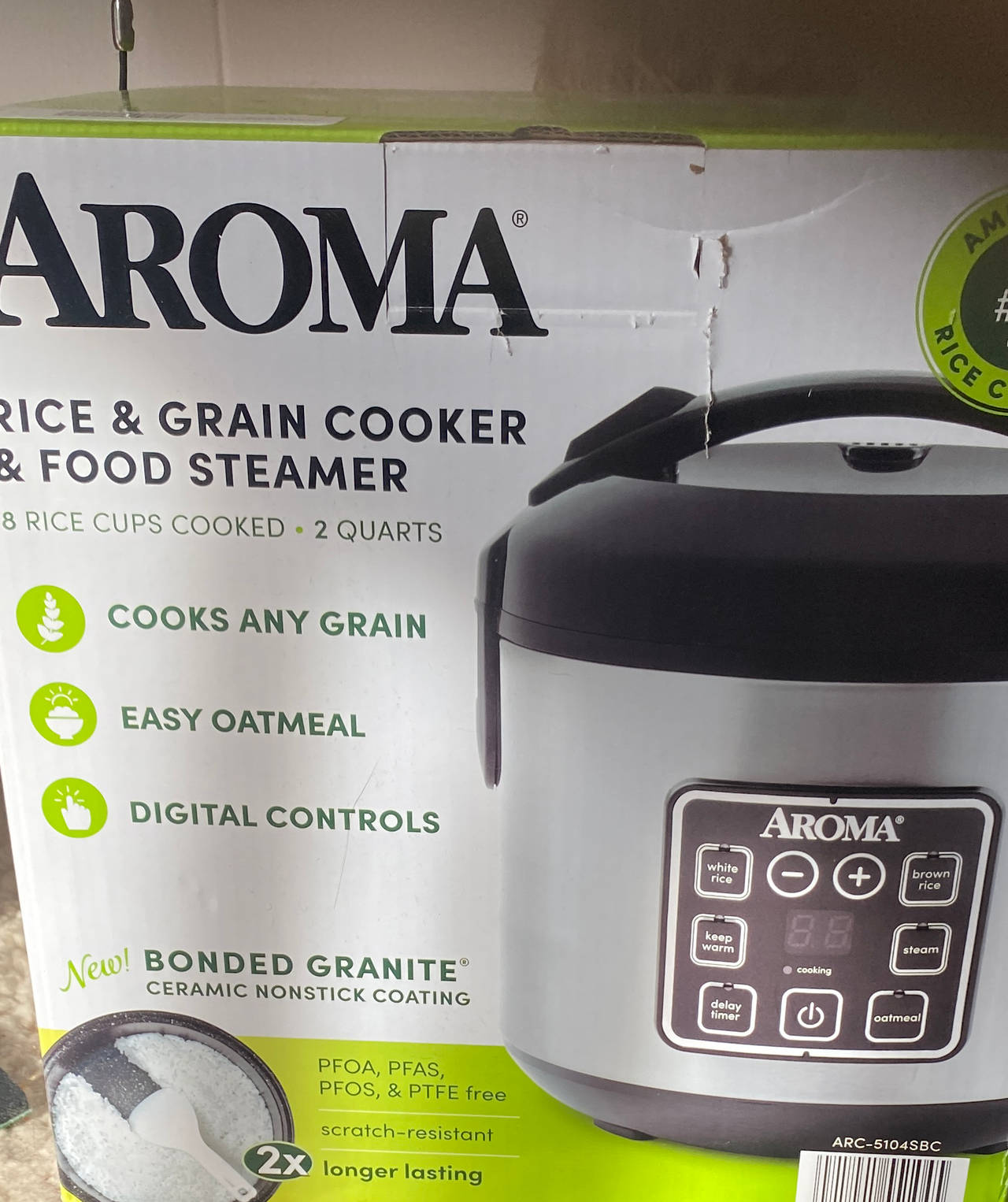 Aroma ARC-5104SBC Rice & Grain Cooker