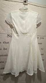 Peppermayo Short Sleeve Tie Neck Button Front Dress size 4 - Image 7