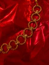 Gold Rope Link Bracelet - Image 3
