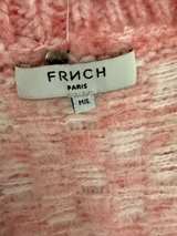 FRNCH Paris Pink Checkered Knit Sweater - Image 2
