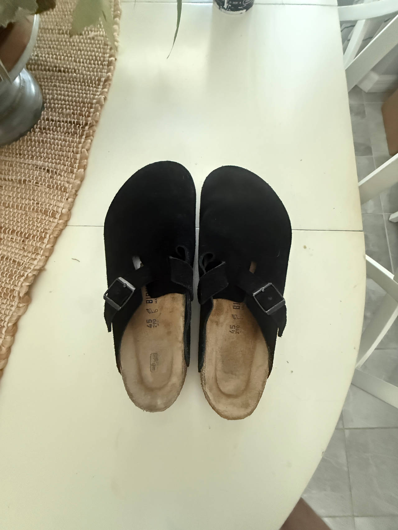 Birkenstock Boston Soft Footbed Suede Clogs