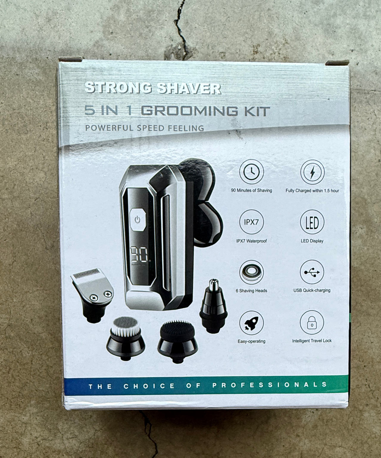Strong Shaver 5 in 1 Grooming Kit