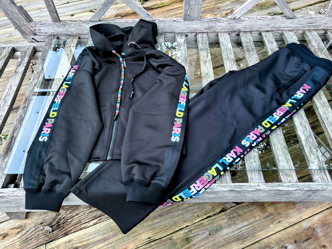 Karl Lagerfeld Paris Tracksuit, *Small* NWT- EXCLUSIVE;Not Out In Stores Yet
