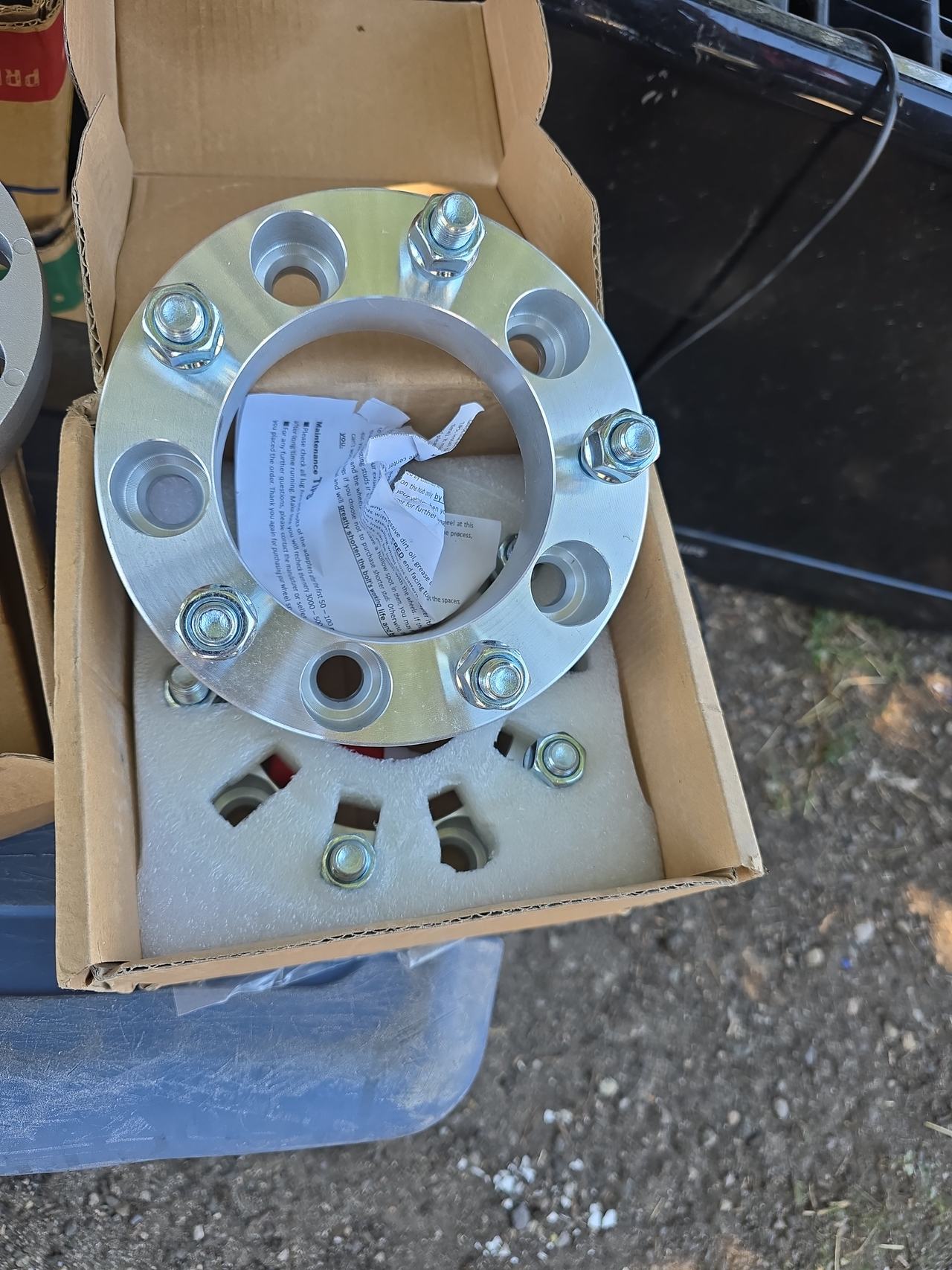 5x4.5 to 5x4.5 Wheel Spacers 2" Thick