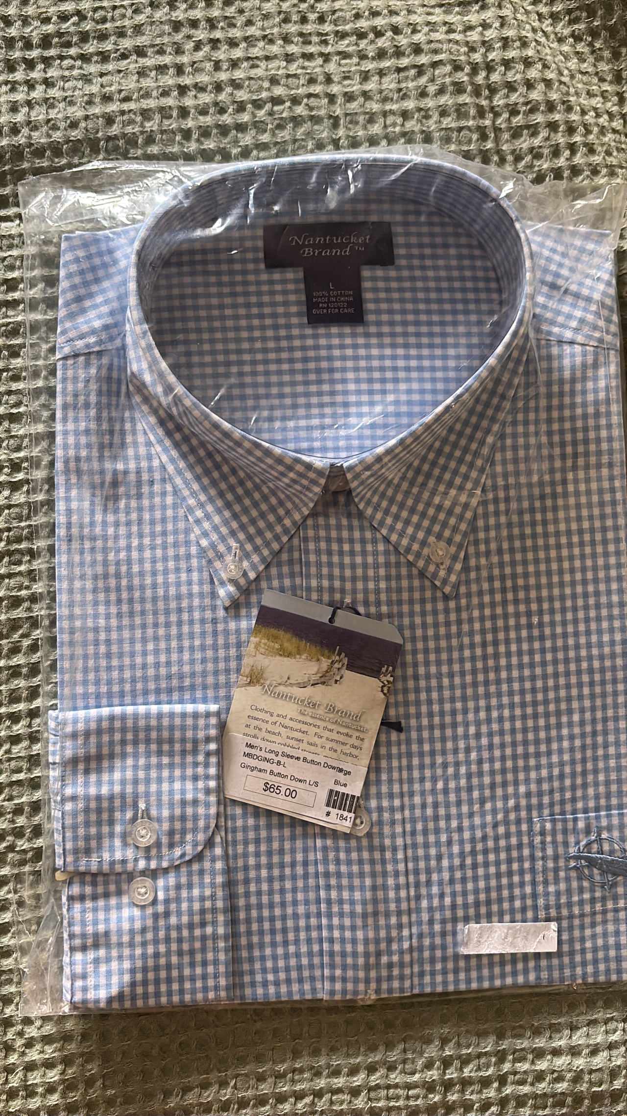 Nantucket Brand Men's Dress Shirt