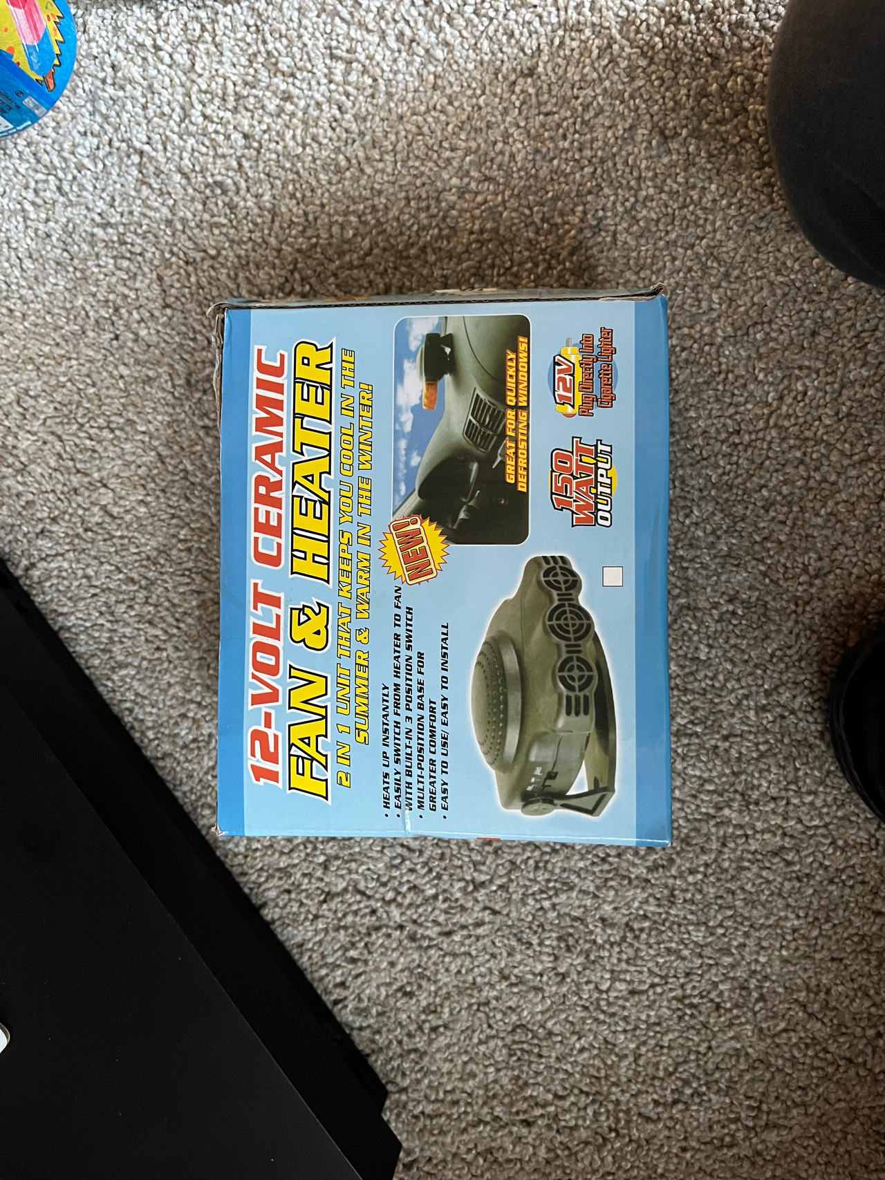 12-Volt Ceramic Fan & Heater