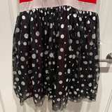 Disney Minnie Mouse Costume  hooded ears Dress girls size XG (14-16) - Image 4