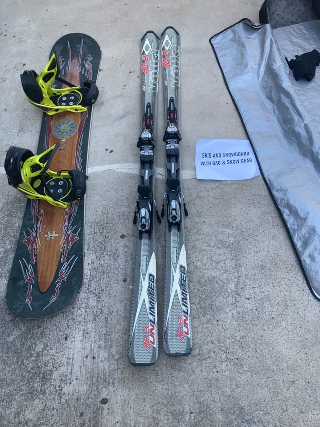 Volkl Unlimited AC Ski 163cm