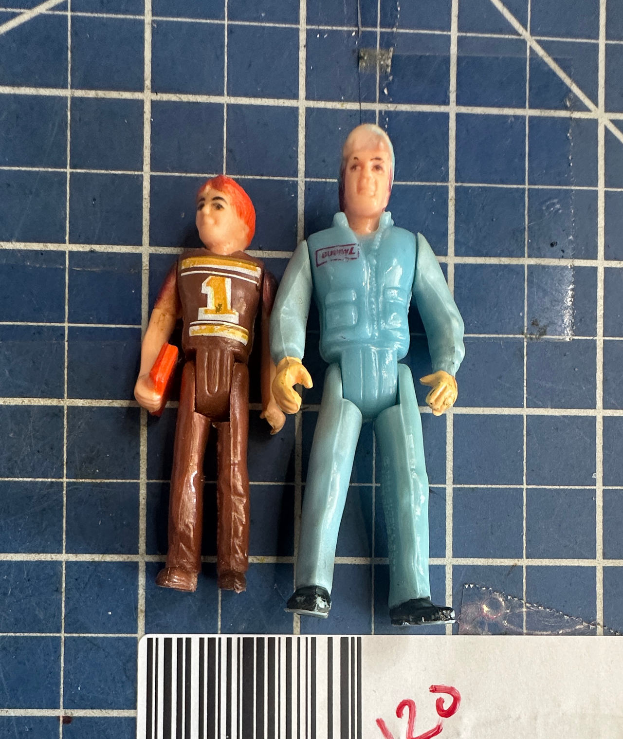 Buddy L vtg School Bus figures, 2 pcs 1981  120