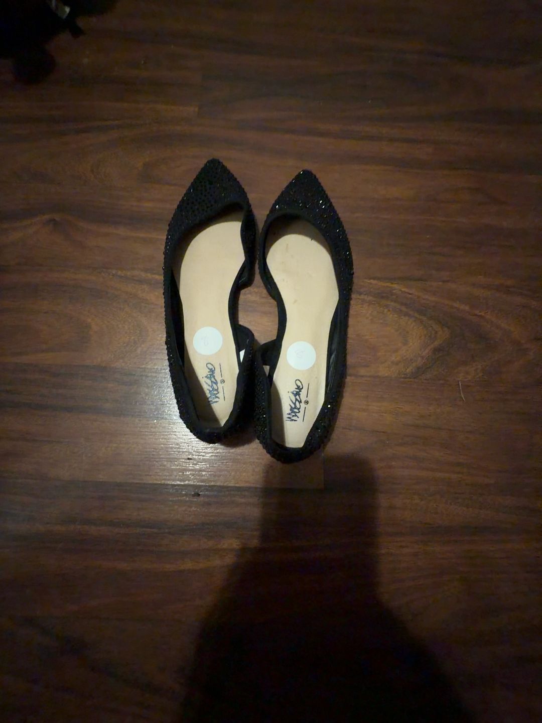 Jewel Badgley Mischka Frenchie Kitten Heel Pumps Black