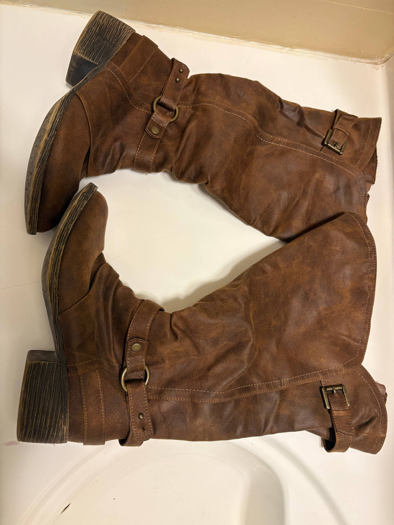 Universal Thread Brown Slouch Boots