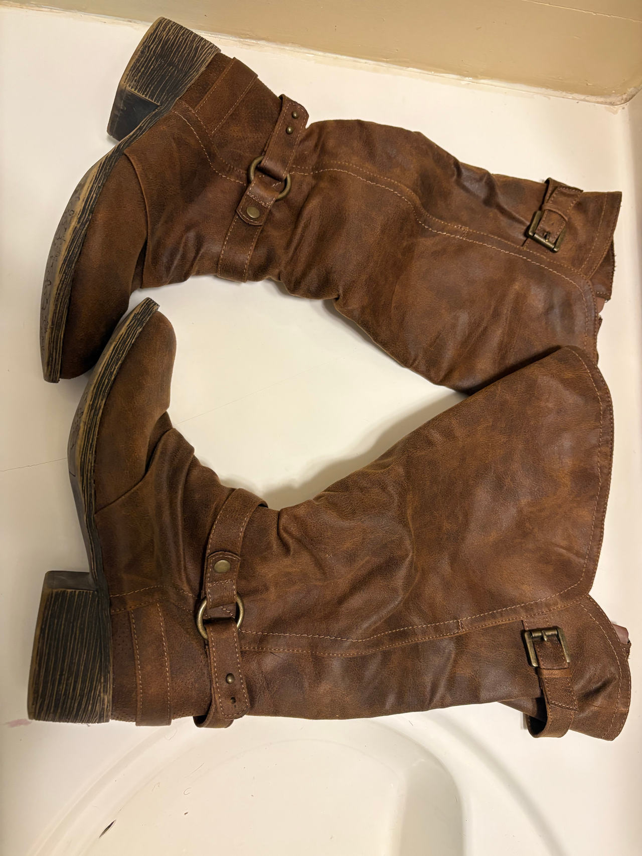 Universal Thread Brown Slouch Boots