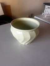 Bauer Ceramic Mid-Century Speckle Glazed Mint Planter - Image 2