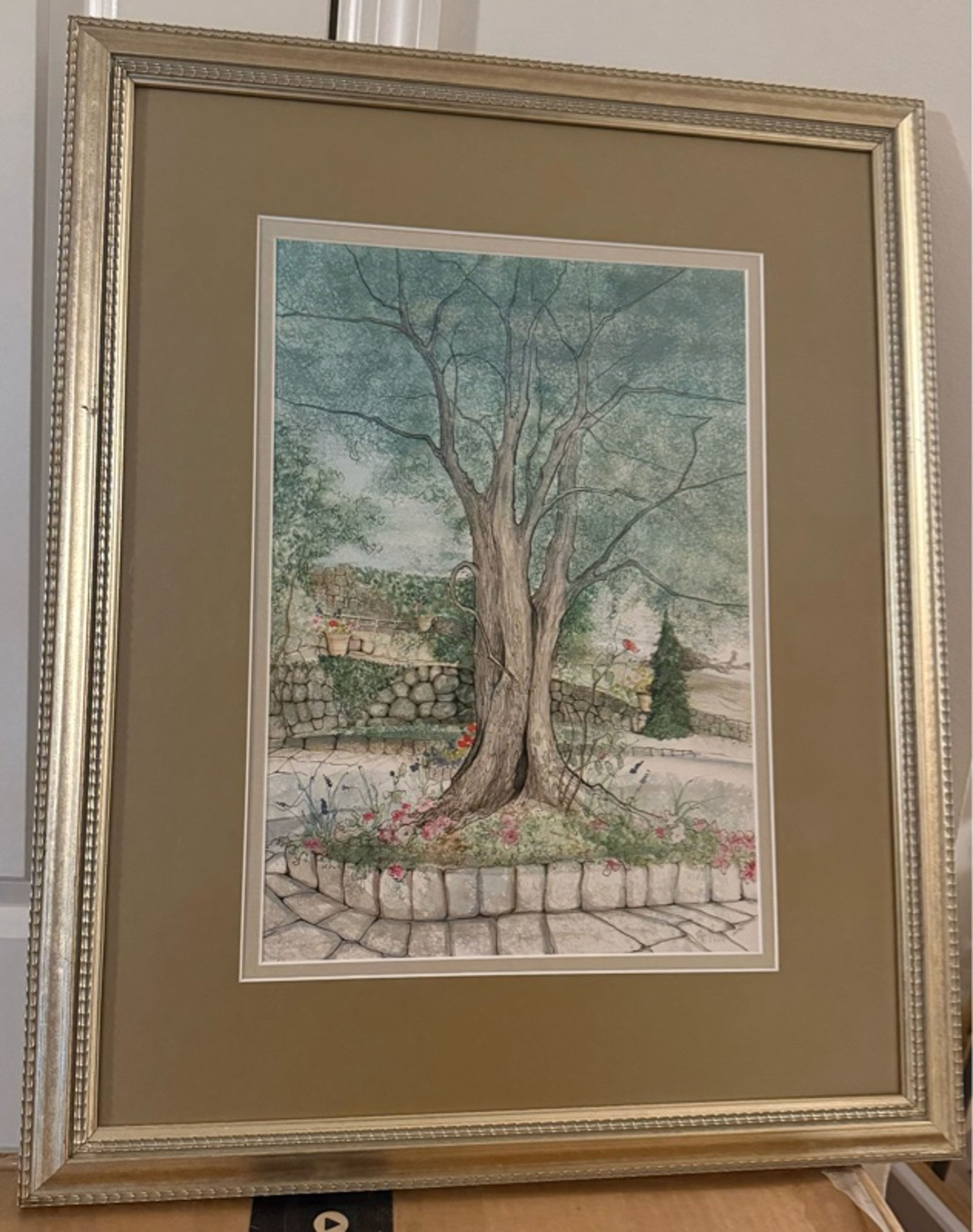 Buckley Moss Fair Tree Framed Print