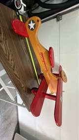 Great American Flying Machine Wooden Ride-On Airplane - Image 3