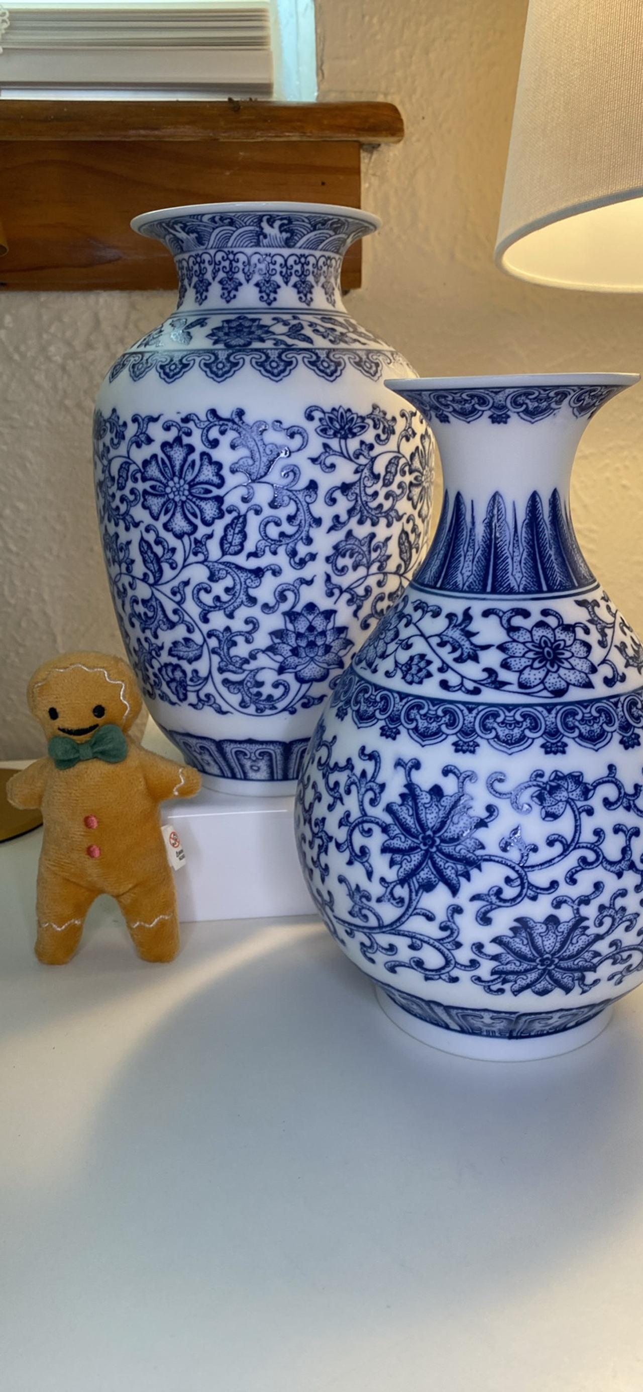 Blue and White Porcelain Vase