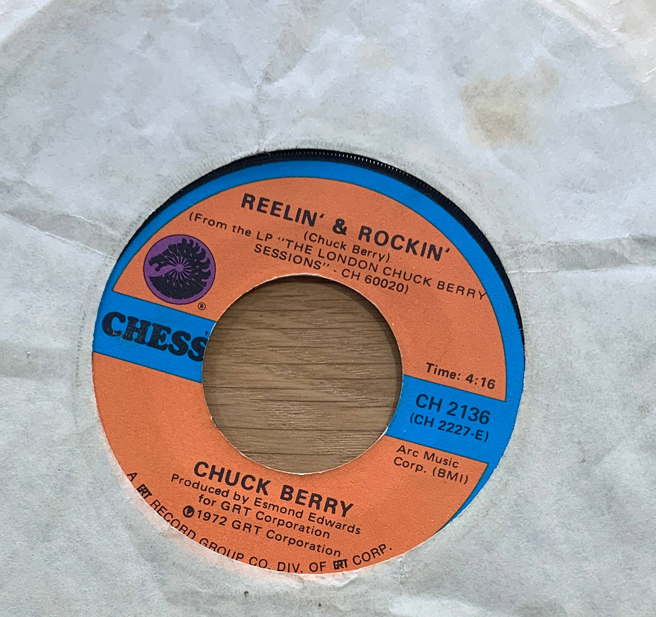 Chuck Berry - Reelin' & Rockin' 7" Vinyl Single