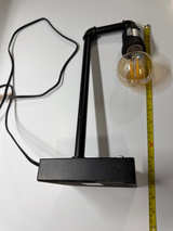 Seaside Village Industrial Metal Pipe Table Lamp Black E26 Edison Bulb Included - Image 1