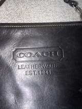 Coach Leatherware Est. 1941 Wristlet Black Purse Zipper Bag Small - Image 7