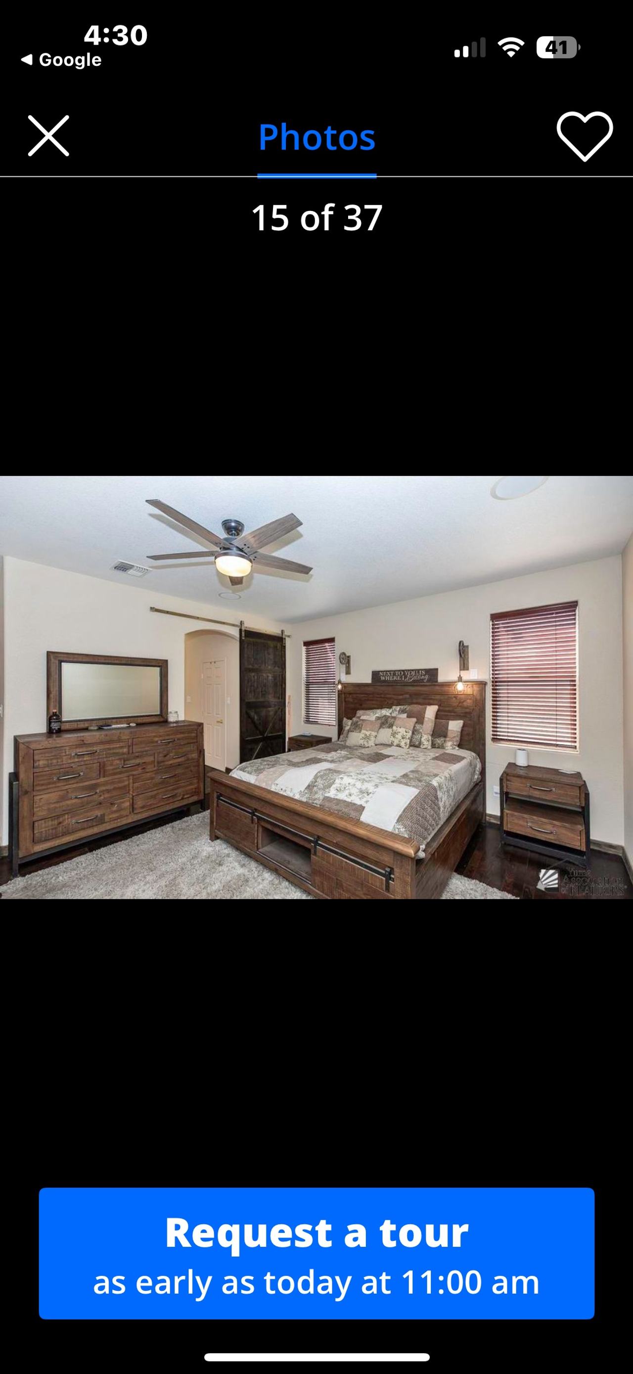 Living Spaces Jaxon California King Storage Bed