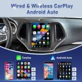 Volxcereo 9.7 inch Vertical Android Car Radio for Jeep Cherokee 2013-2018 - Image 5