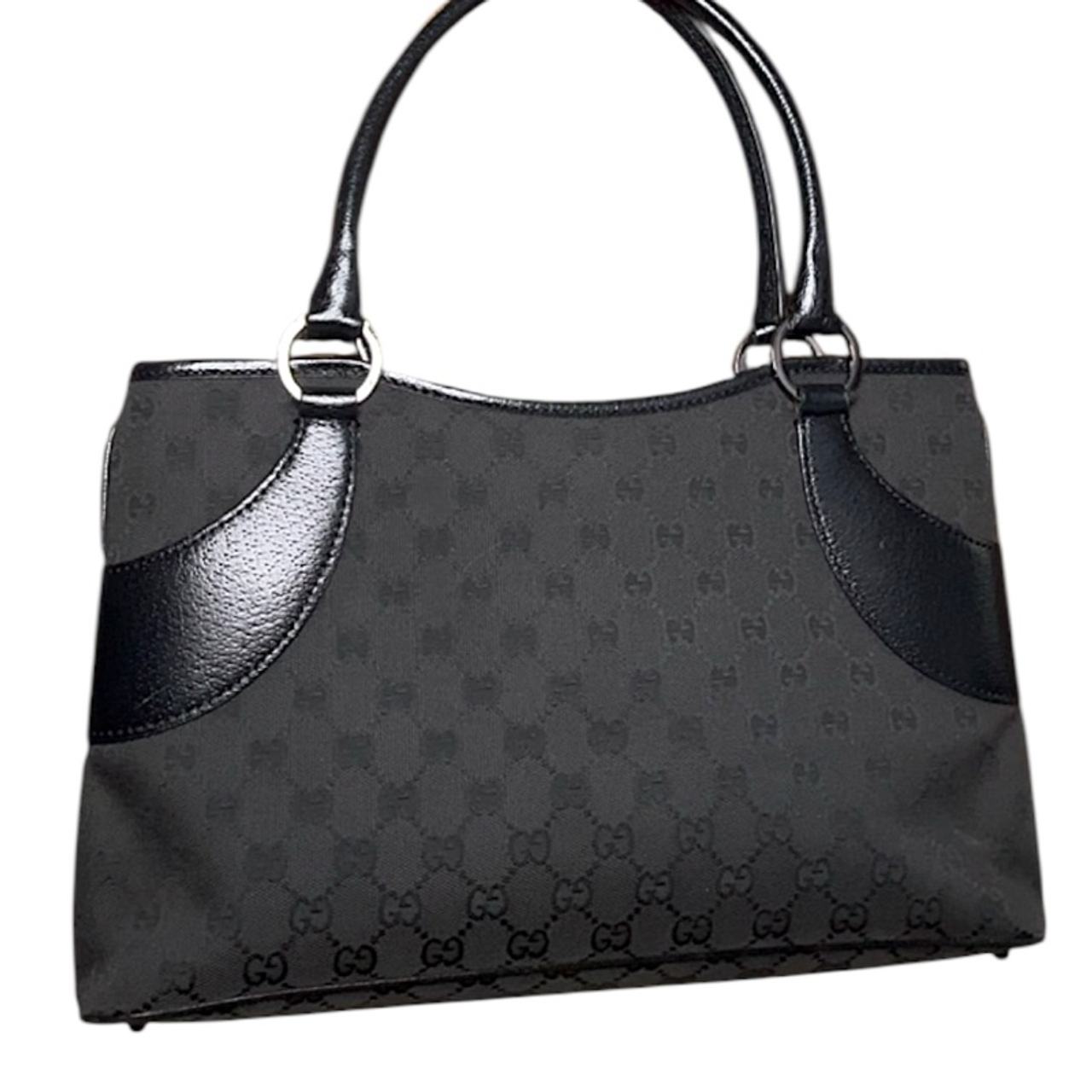 Gucci GG Canvas Tote Bag Black