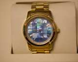 Invicta Angel Lady 12629 – 38 mm Gold-tone, Blue MOP Dial, Swiss Quartz - Image 1