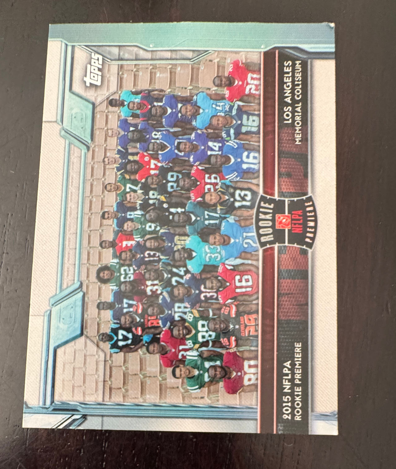 2015 Topps NFLPA Rookie Premiere Group Card