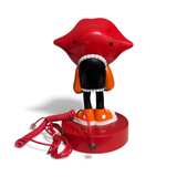 Tang Mascot Telephone Vintage Mouth-Shaped Novelty Phone - Image 2