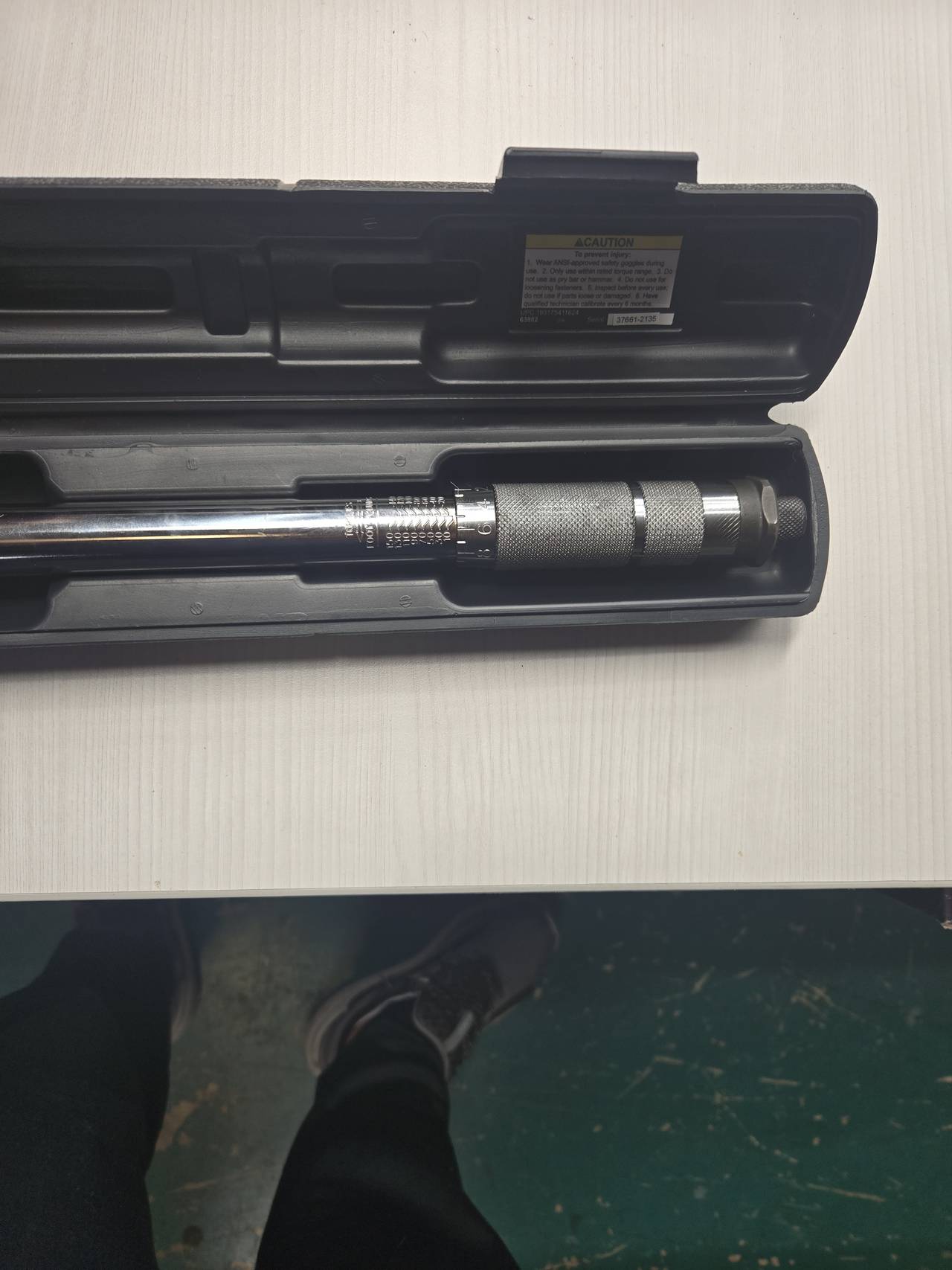 Pittsburgh Pro 1/2 in. Drive Click Type Torque Wrench