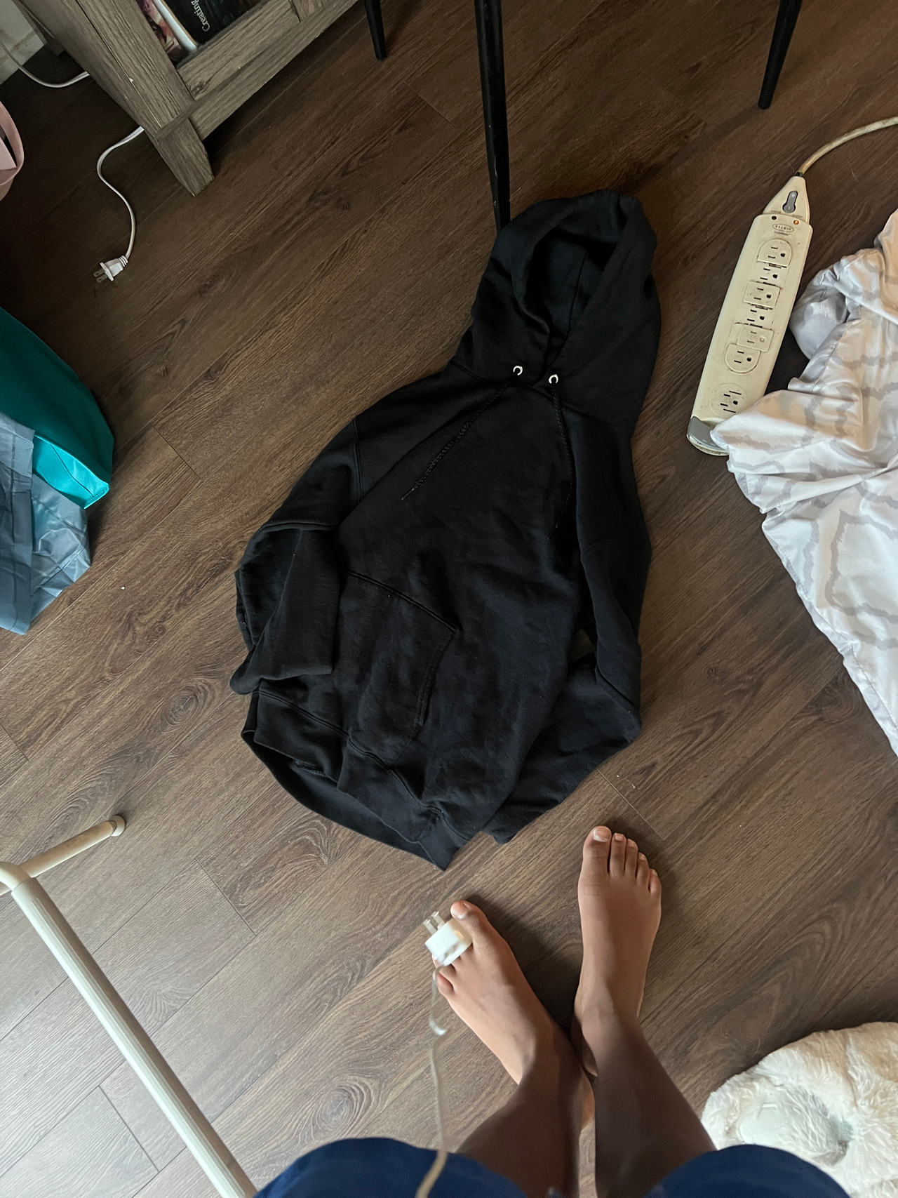 Black Pullover Hoodie