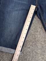 New York & Company Soho Dark Wash Denim Bermuda Shorts - Image 7