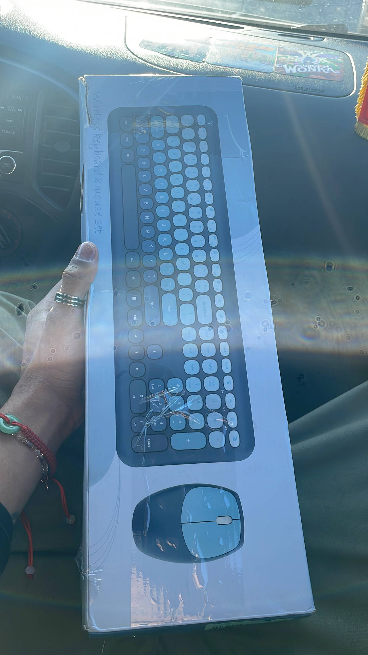 UBOTIE Wireless Keyboard and Mouse Combo
