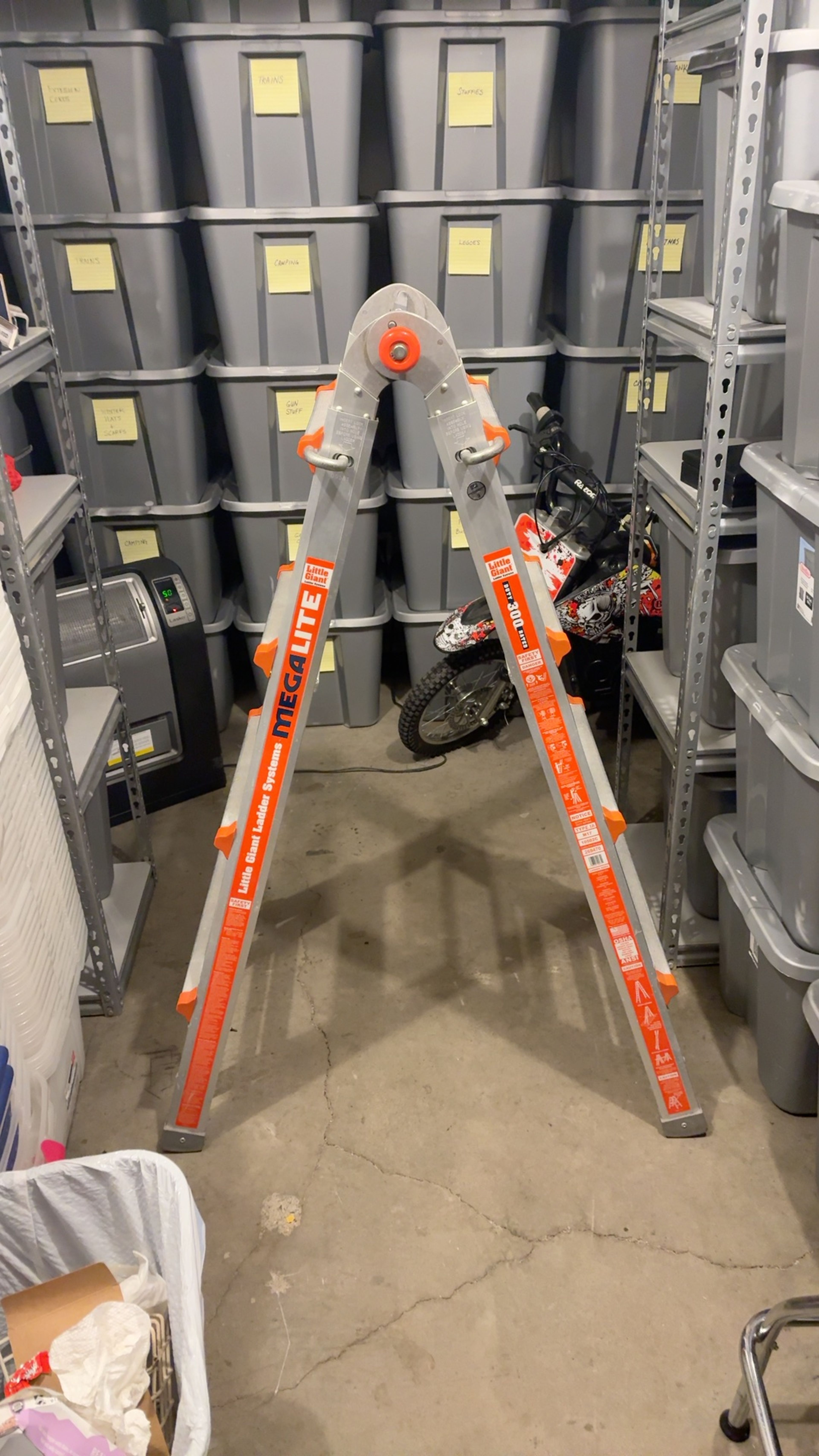 Little Giant Velocity 22-ft Folding Multi-Position Ladder