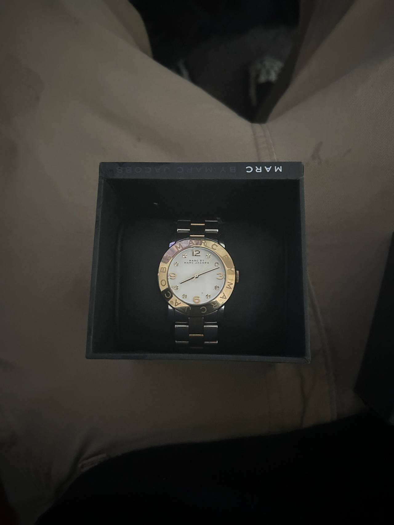 Marc by Marc Jacobs Amy Two-Tone Bracelet Watch