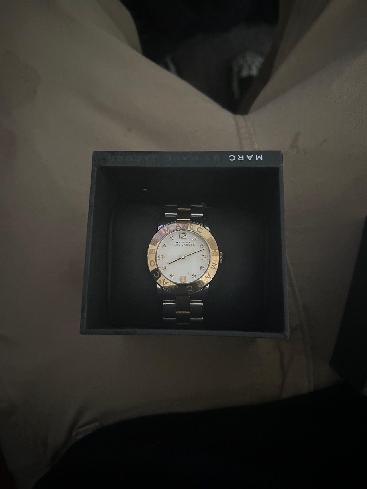 Marc by Marc Jacobs Amy Two-Tone Bracelet Watch