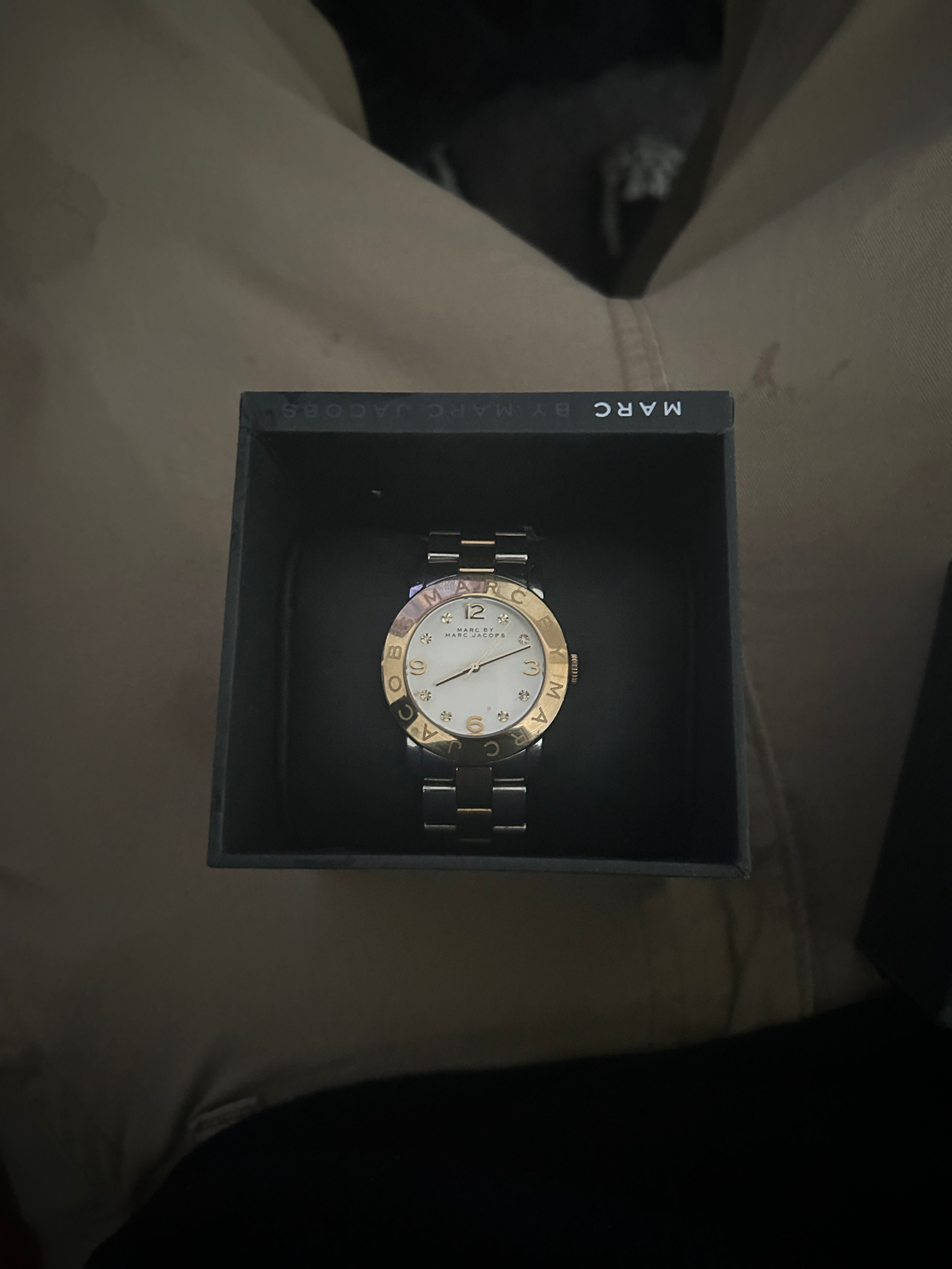 Marc by Marc Jacobs Amy Two-Tone Bracelet Watch