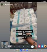 $35 3-Ply Toilet Paper Bulk  72 rolls - Image 1
