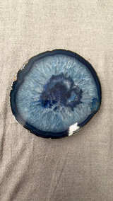 Brazil Gems Blue Brazilian Agate Slice - Image 3